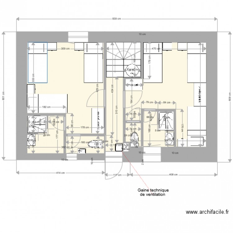 V3 Les Arbres projet. Plan de 0 pièce et 0 m2