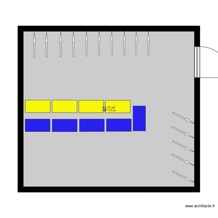 garage. Plan de garage. Plan de