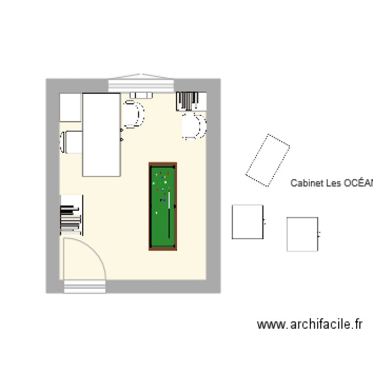 Cabinet Océanes 16 Janv 1. Plan de 0 pièce et 0 m2