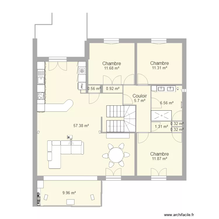 venelles 1975 modif2. Plan de 