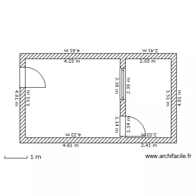 Abri Astro 1. Plan de Abri Astro 1. Plan de
