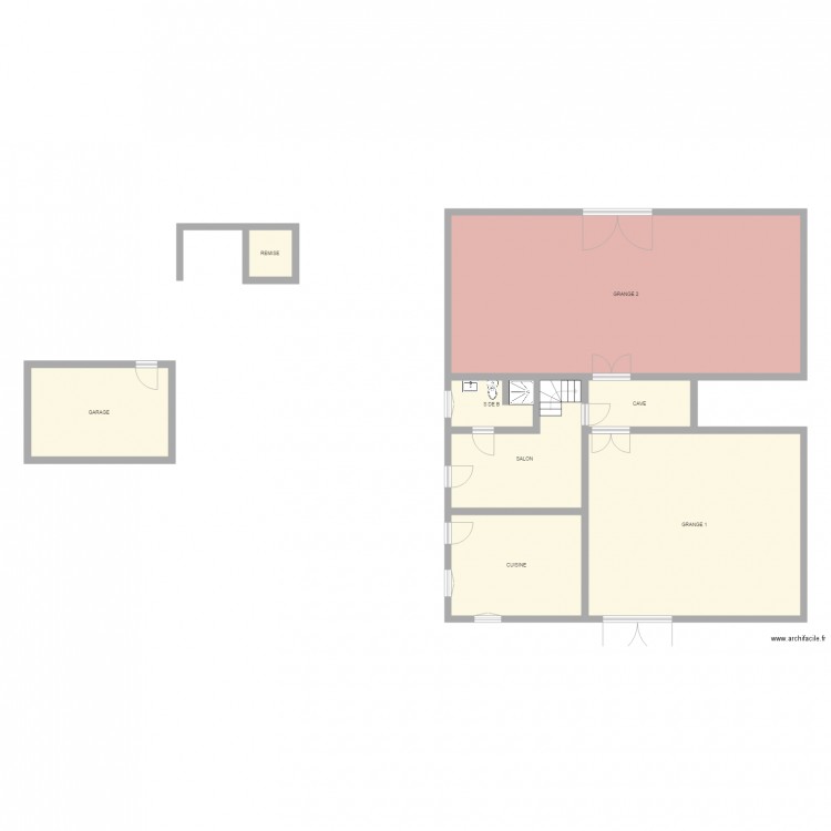 CHABIN. Plan de 0 pièce et 0 m2