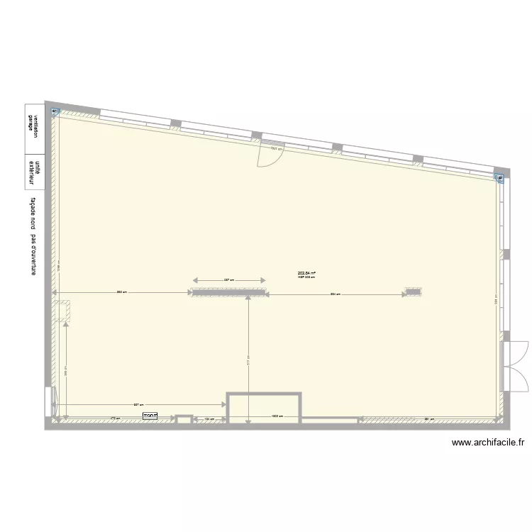 fin espace 5 ma&ccedil;onnerie. Plan de 