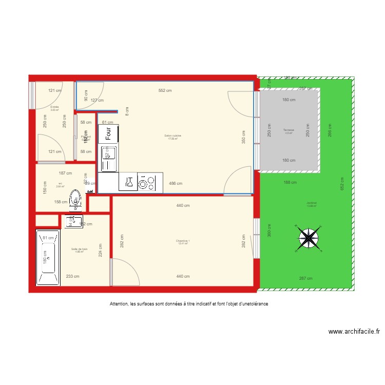 BI 4046 coté. Plan de 0 pièce et 0 m2