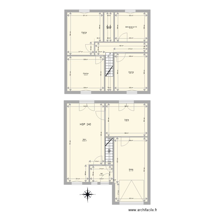 MURON Armande. Plan de 0 pièce et 0 m2