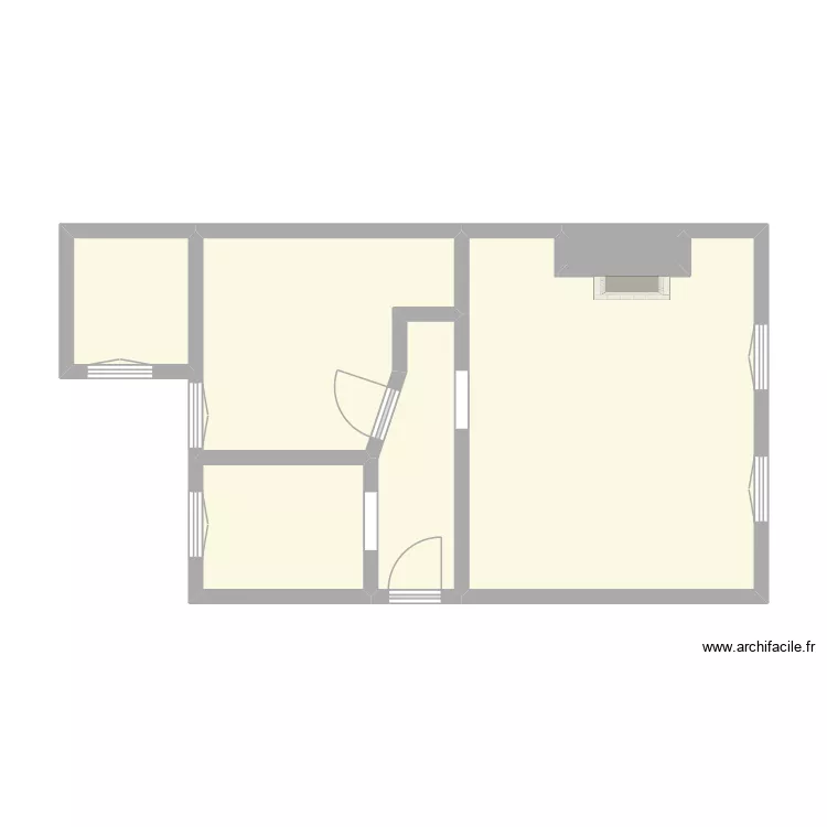 CHAPPUY - ROUEN. Plan de 6 et 45 m² CHAPPUY - ROUEN. Plan de 6 et 45 m²