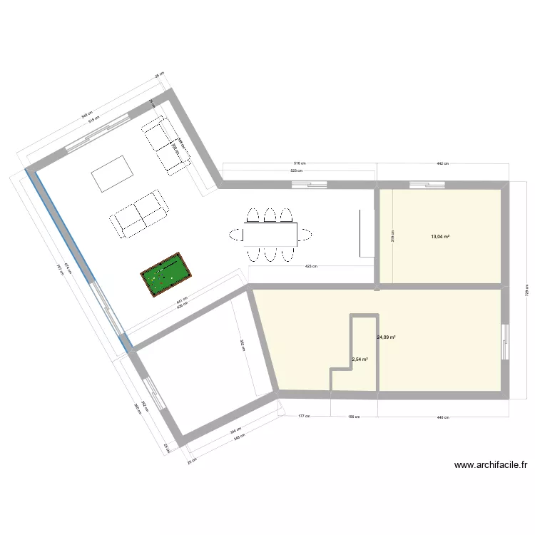 PLAN SOUS SOL. Plan de 