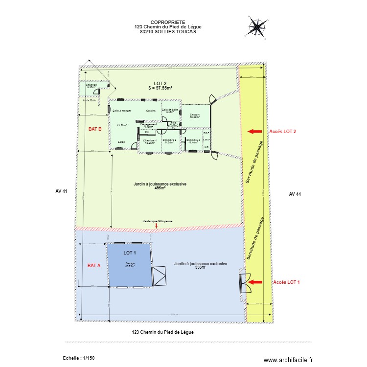 GIORDENS A3. Plan de 0 pièce et 0 m2