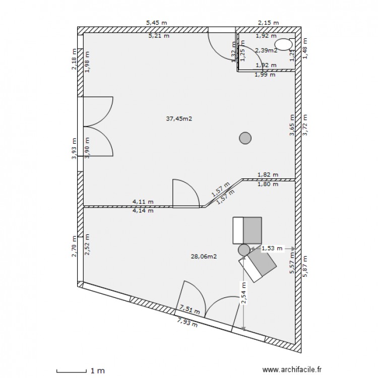 plan pour Seloma. Plan de 0 pièce et 0 m2