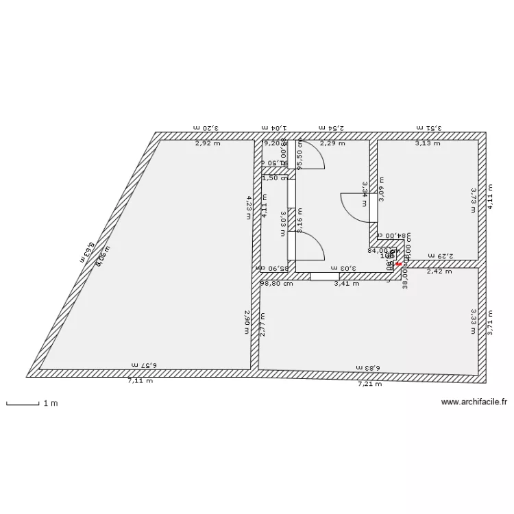 rez de chaussée. Plan de rez de chaussée. Plan de