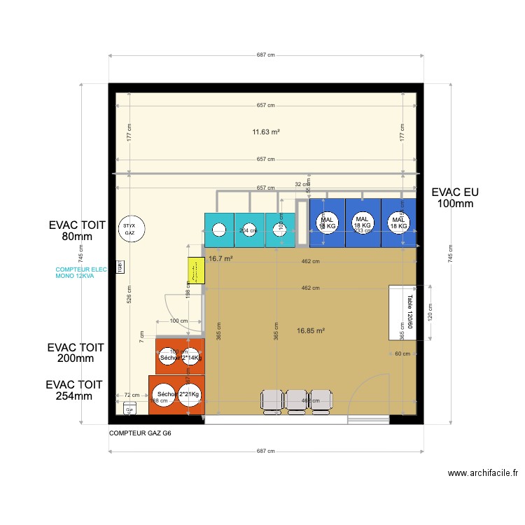 LAVERIELAGORD. Plan de 0 pièce et 0 m2