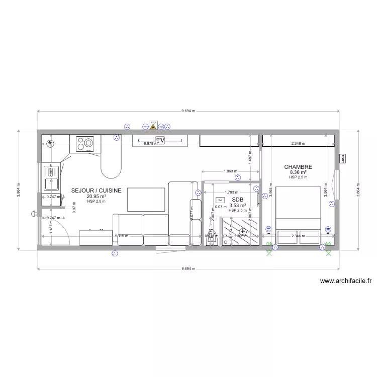 PROJET MYRIAM. Plan de 
