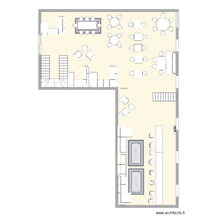 BOB ETAGE BAR . Plan de 0 pièce et 0 m2