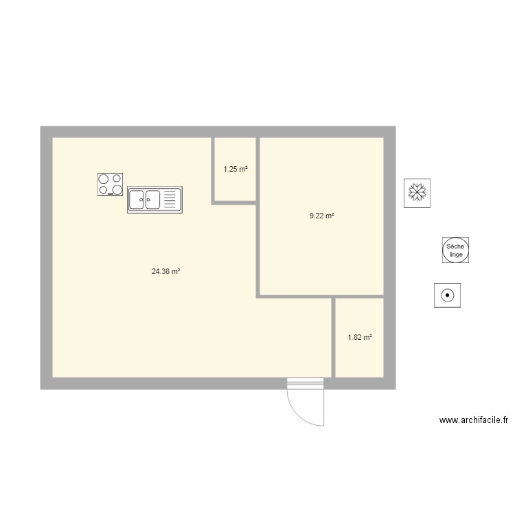 magasin. Plan de 0 pièce et 0 m2