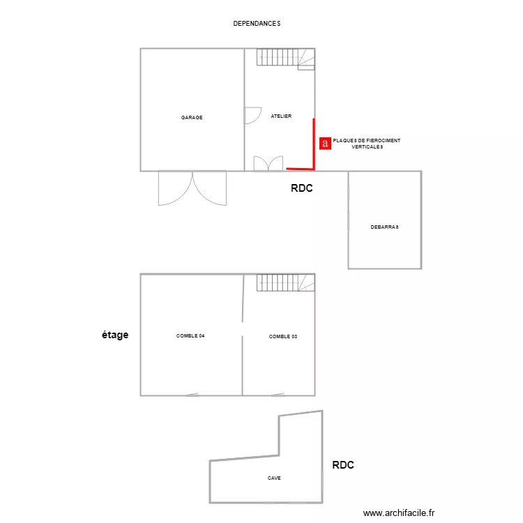 roy dependance amIANTE. Plan de roy dependance amIANTE. Plan de