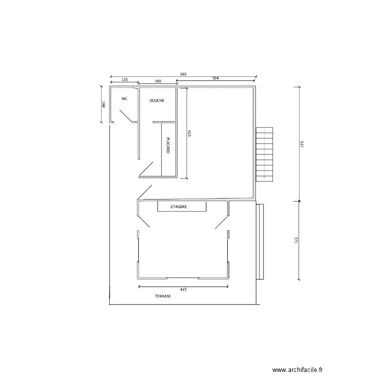 bureau Kara1. Plan de 0 pièce et 0 m2