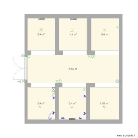 plan architectural M PATRICK