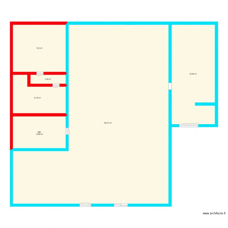 BAR INTERIEUR  LE PRIVE  202. Plan de 0 pièce et 0 m2