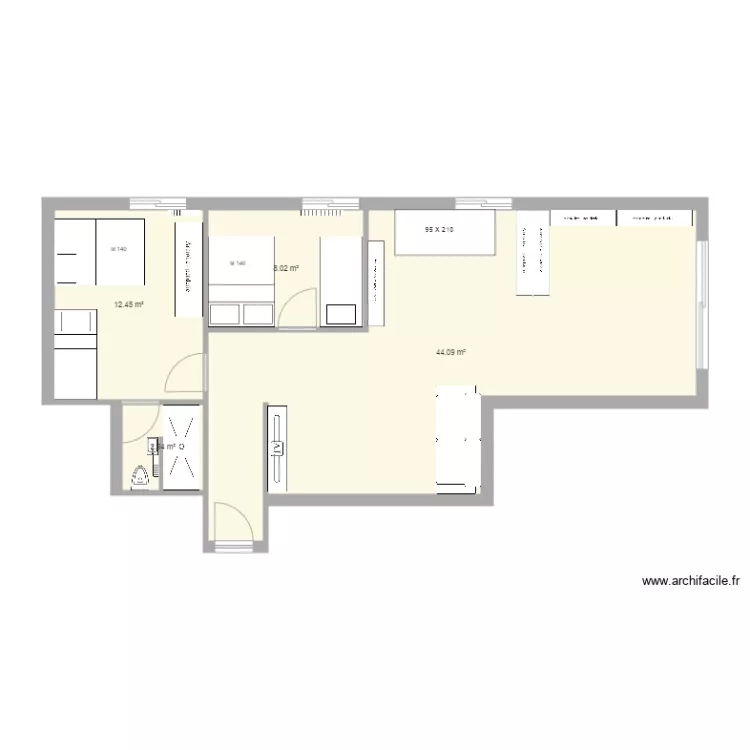 sous sol royan. Plan de 