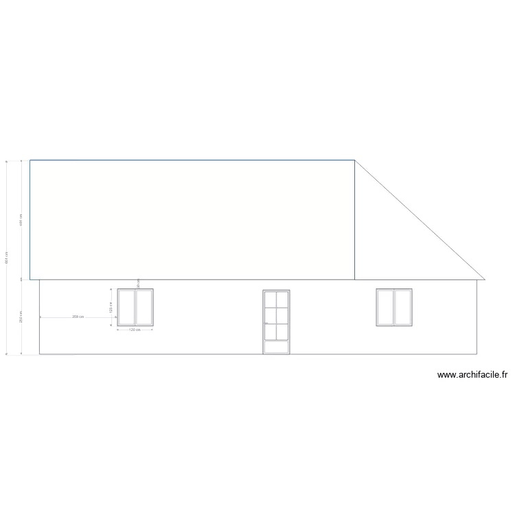 plan facade 4 . Plan de 