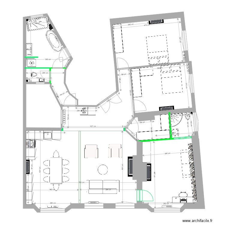 Plan SEB final. Plan de 0 pièce et 0 m2