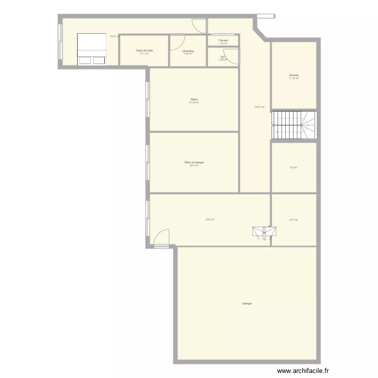 SAINT EVARZEC F. Plan de SAINT EVARZEC F. Plan de