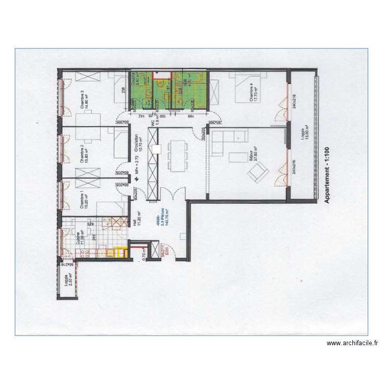 Plan général. Plan de 0 pièce et 0 m2