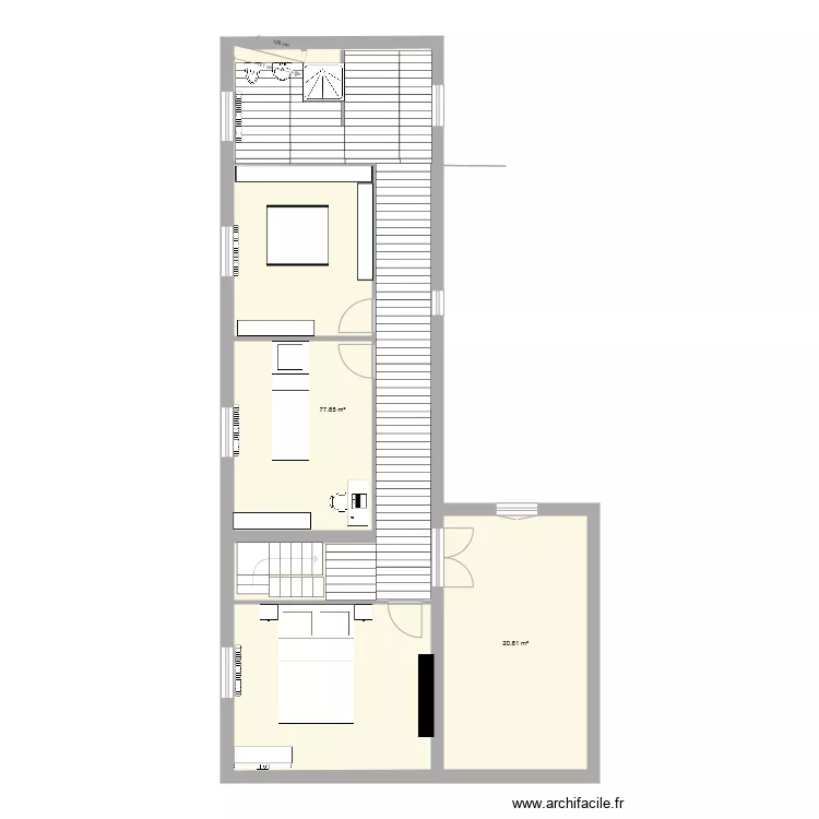 plan sol etage. Plan de 