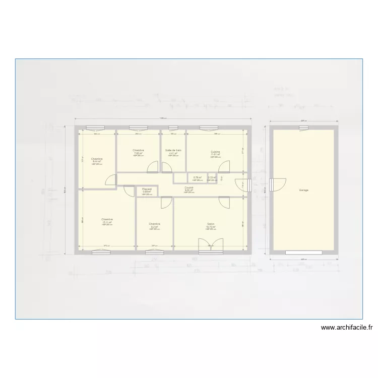 NICOLI MONTVERDUN. Plan de 