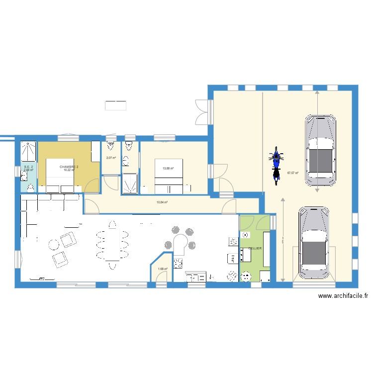 jc92. Plan de 0 pièce et 0 m2