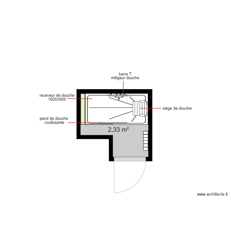 mernache . Plan de 0 pièce et 0 m2