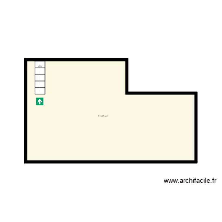 Restaurant vietnamien. Plan de 