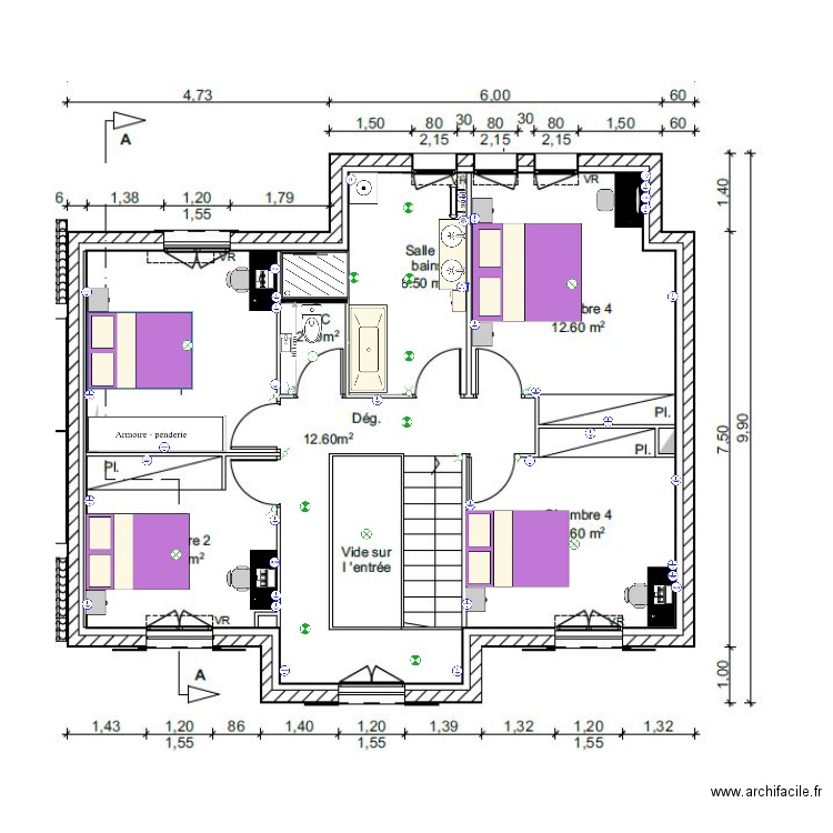 R1 elec. Plan de 0 pièce et 0 m2