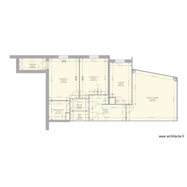 foncia EV A25. Plan de 