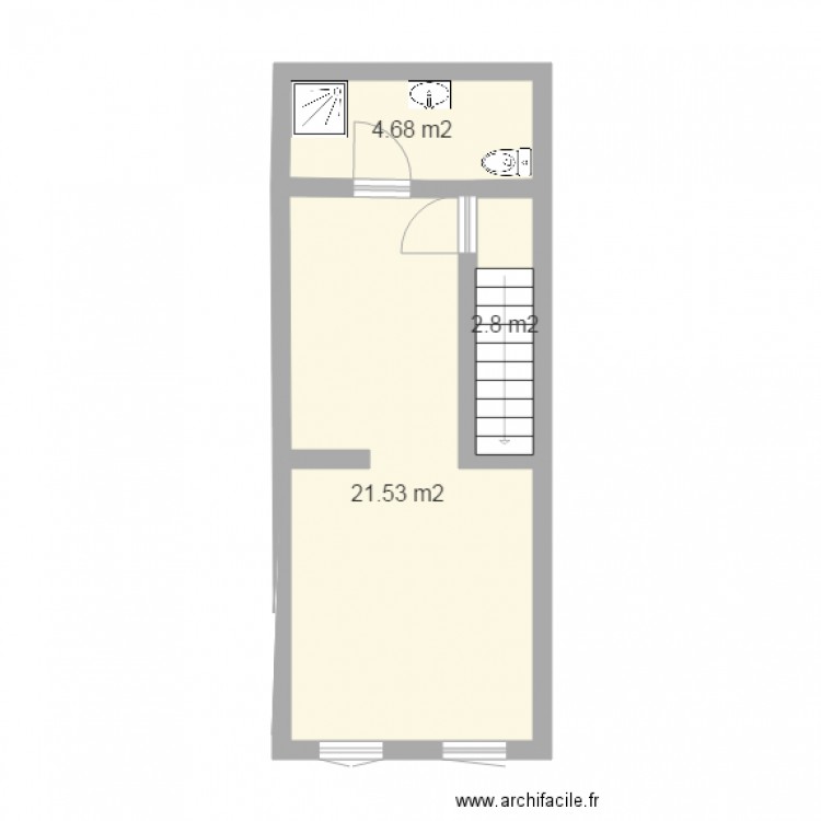 soubiran 2 eme. Plan de 0 pièce et 0 m2