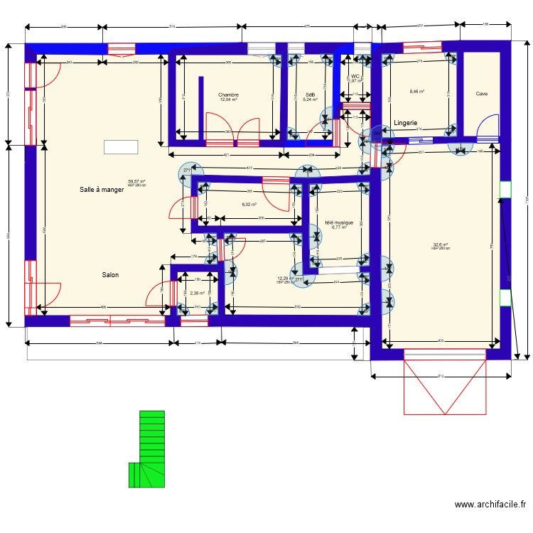 Base plan 210624 04. Plan de 0 pièce et 0 m2