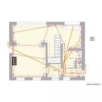 plan maison  RDC 2 Prises