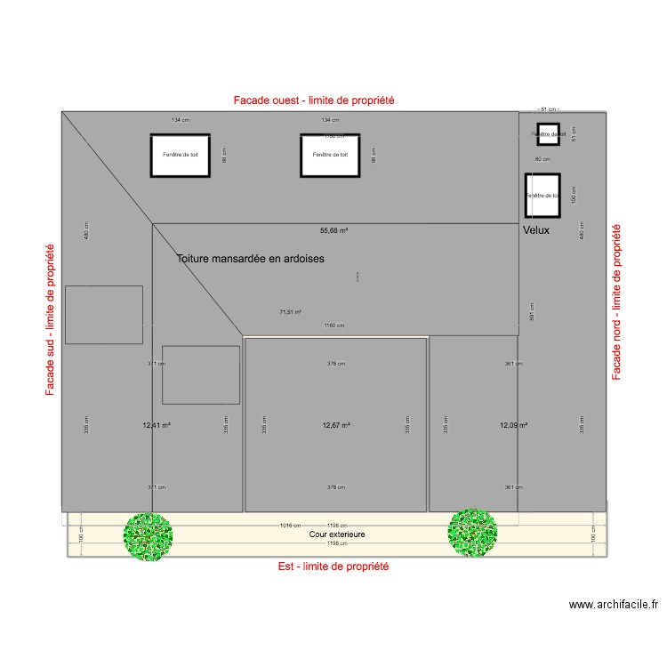 Plan avant. Plan de 0 pièce et 0 m2