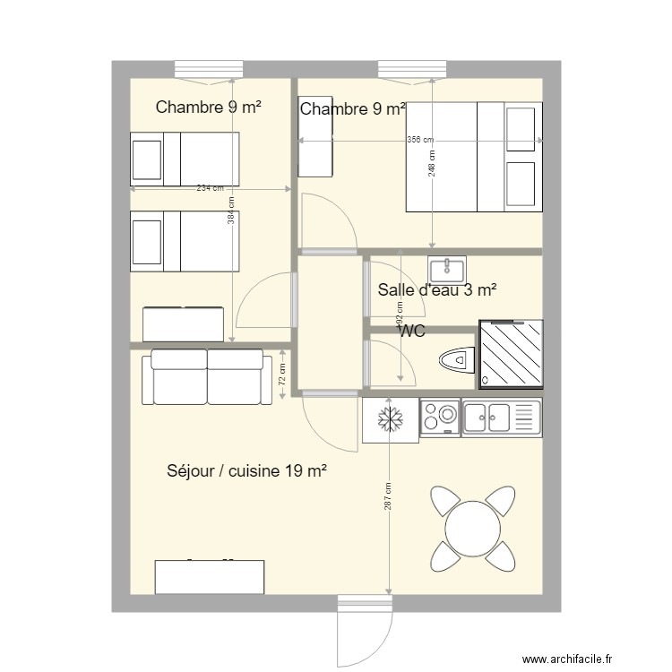 Plan Marseille Candy et Denis. Plan de 0 pièce et 0 m2