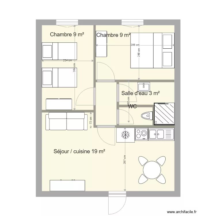 Plan Marseille Candy et Denis. Plan de 