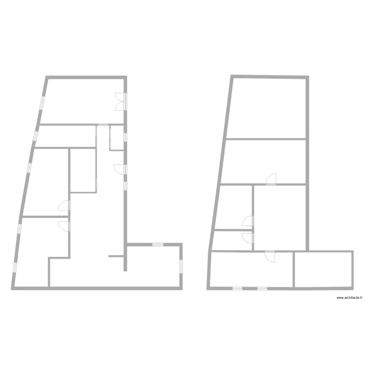 GANTER ROSENWILLER. Plan de 