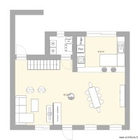 plan maison RDC 1