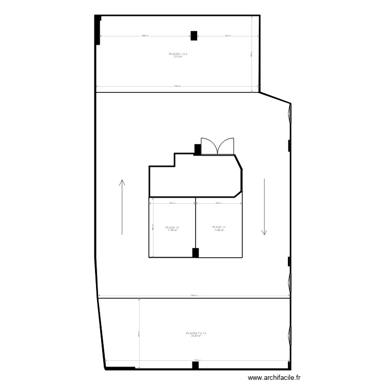 PARQUINGS BSA PAS DE LA CASA. Plan de 0 pièce et 0 m2