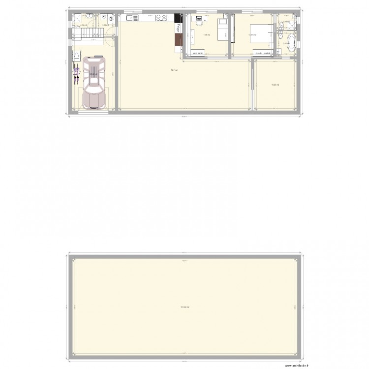 breuer. Plan de 0 pièce et 0 m2