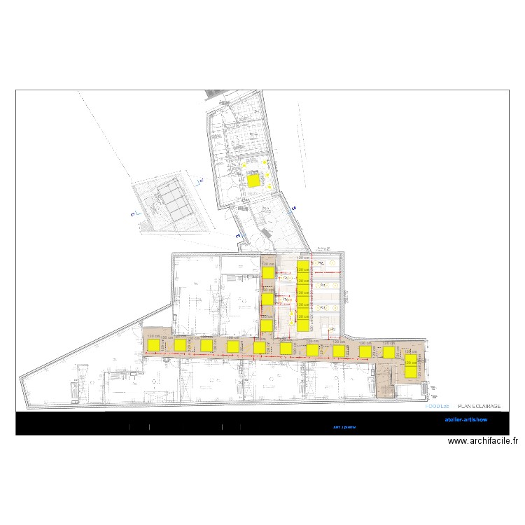 ECLAIRAGE CLERMONT. Plan de 0 pièce et 0 m2