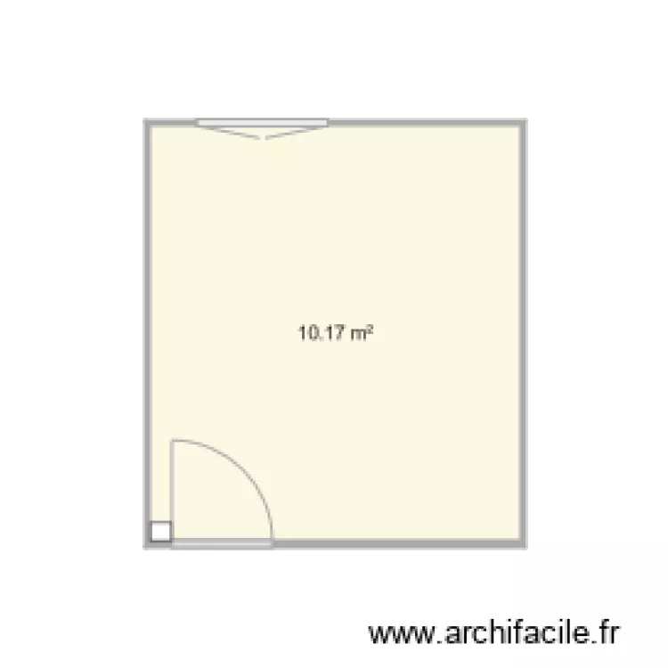 Chambre Giulia. Plan de 