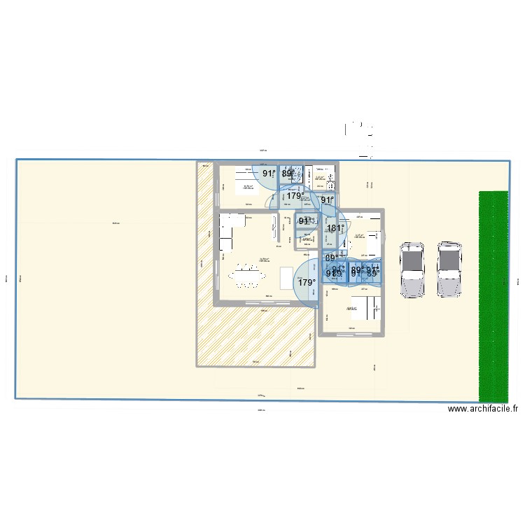 LN29. Plan de 14 pièces et 658 m2