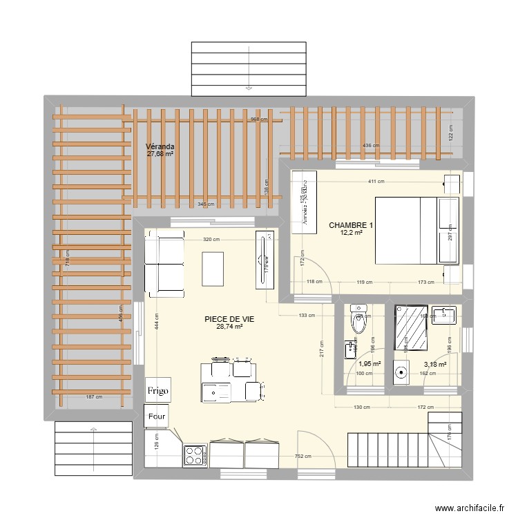 BRINDEAU 13. Plan de 12 pièces et 133 m2