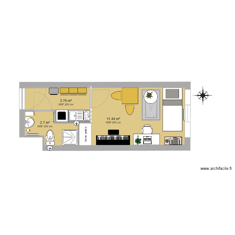  Plan appart 2. Plan de 0 pièce et 0 m2