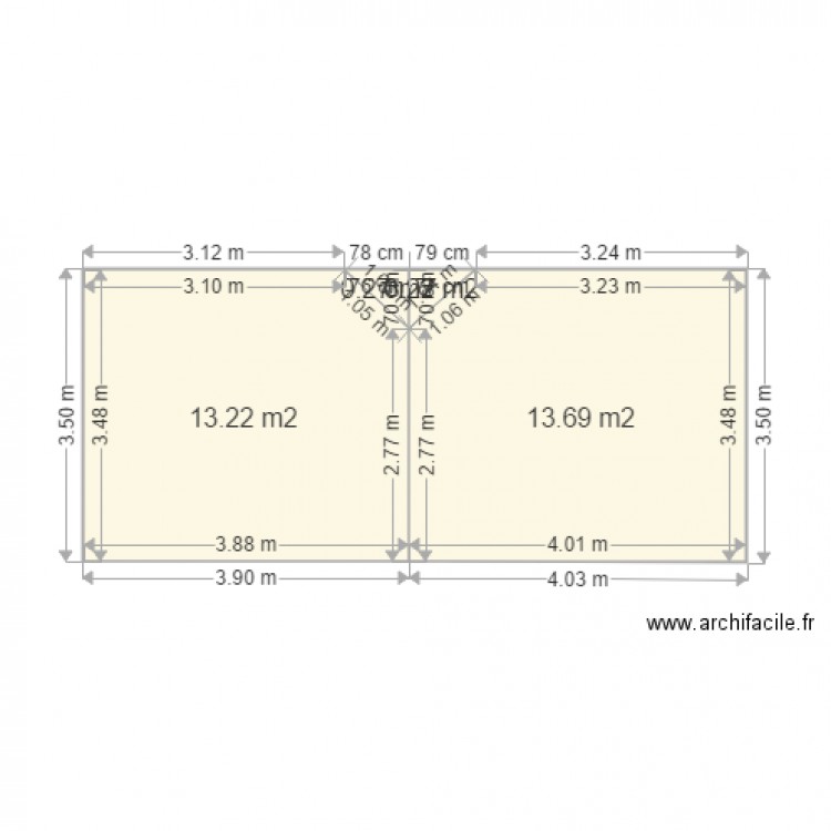 mazeau. Plan de 0 pièce et 0 m2